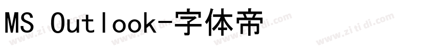 MS Outlook字体转换